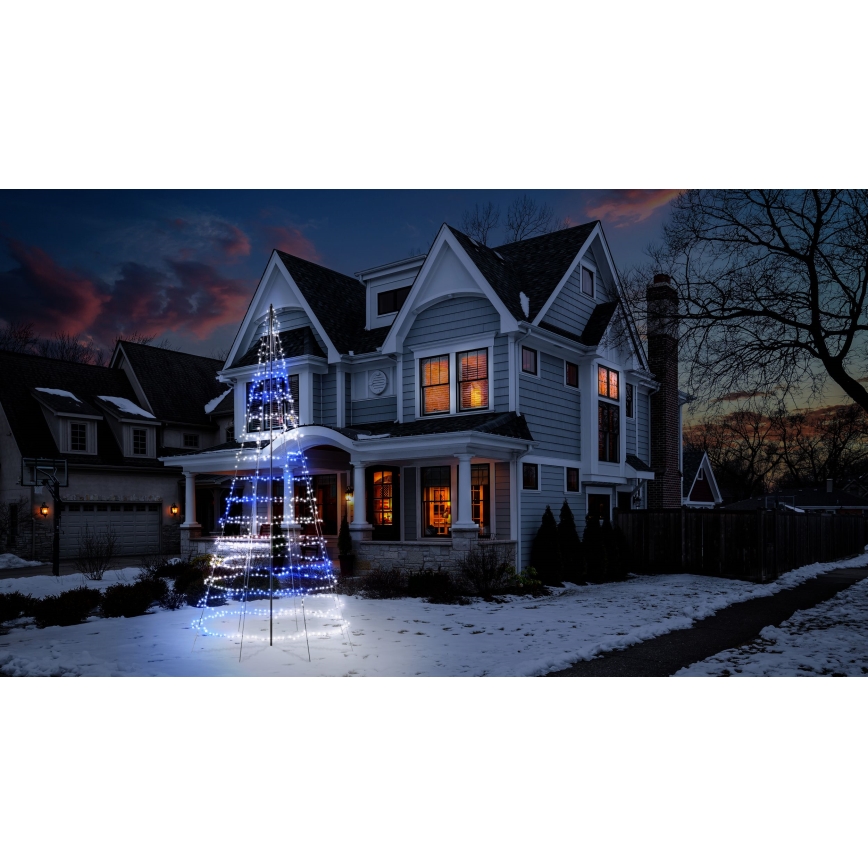 Twinkly - LED RGBW Dimmable vanjska božićna jelka LIGHT TREE 1000xLED 6 m IP44 Wi-Fi