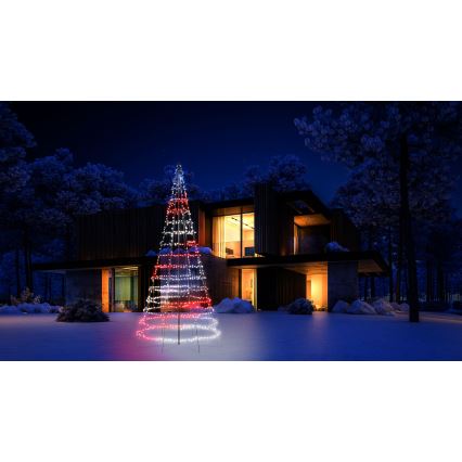 Twinkly - LED RGBW Dimmable vanjska božićna jelka LIGHT TREE 1000xLED 6 m IP44 Wi-Fi