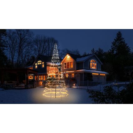 Twinkly - LED RGBW Dimmable vanjska božićna jelka LIGHT TREE 1000xLED 6 m IP44 Wi-Fi