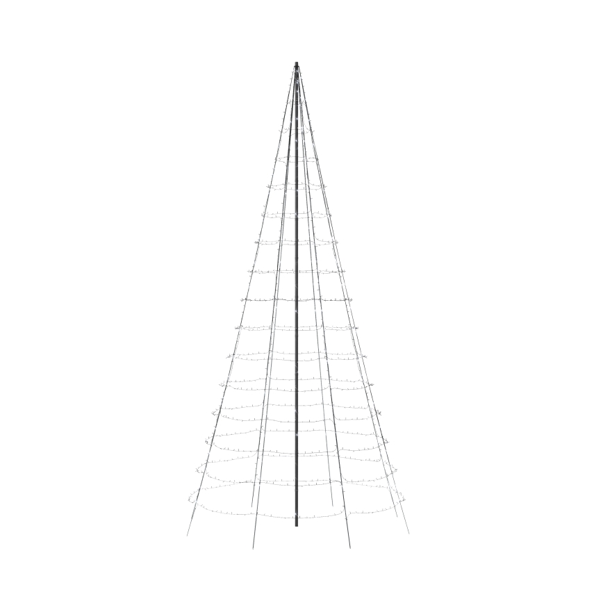 Twinkly - LED RGBW Dimmable vanjska božićna jelka LIGHT TREE 1000xLED 6 m IP44 Wi-Fi