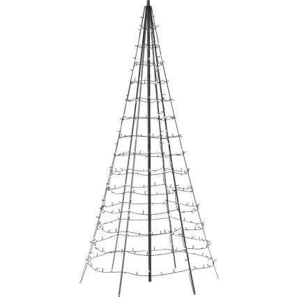 Twinkly - LED RGBW Prigušivo vanjsko božićno drvce LIGHT TREE 300xLED 2m IP44 Wi-Fi