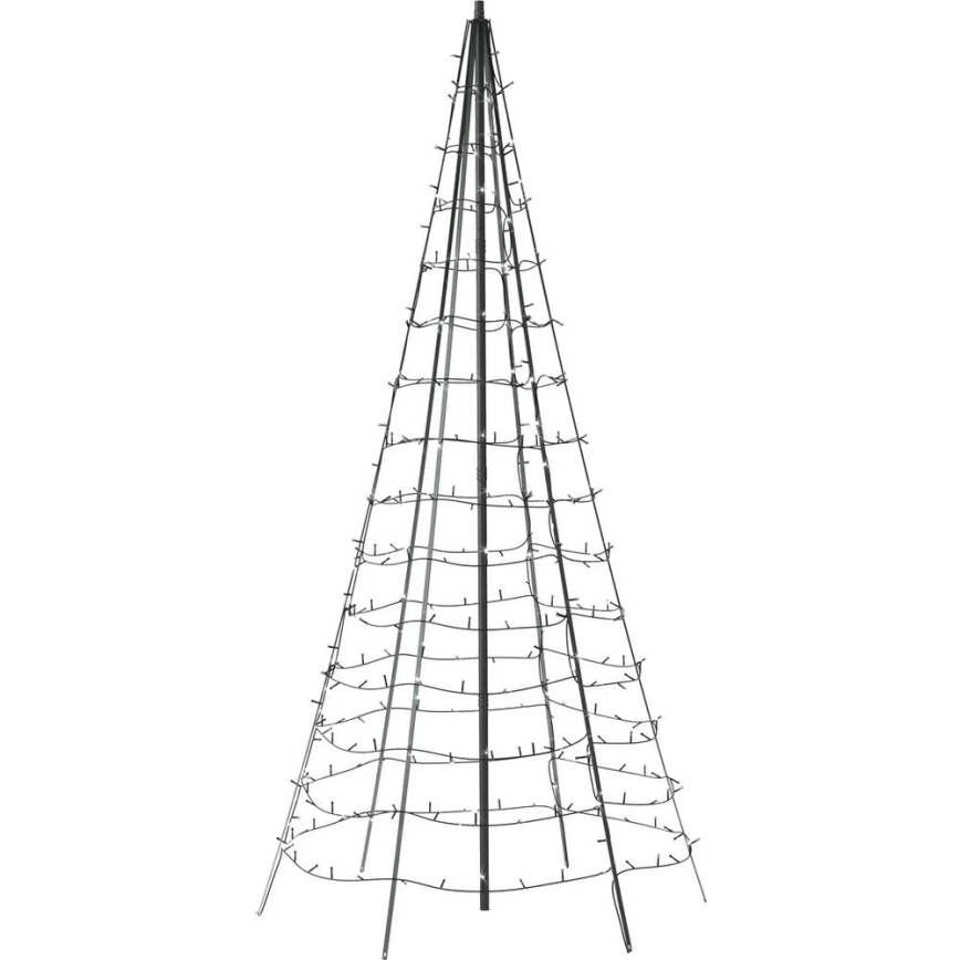 Twinkly - LED RGBW Prigušivo vanjsko božićno drvce LIGHT TREE 300xLED 2m IP44 Wi-Fi