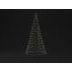 Twinkly - LED RGBW Prigušivo vanjsko božićno drvce LIGHT TREE 450xLED 3m IP44 Wi-Fi