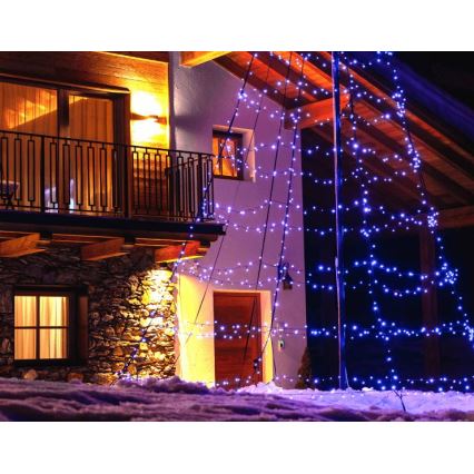 Twinkly - LED RGBW Prigušivo vanjsko božićno drvce LIGHT TREE 450xLED 3m IP44 Wi-Fi