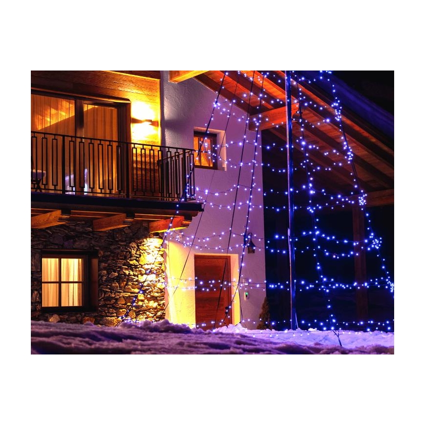 Twinkly - LED RGBW Prigušivo vanjsko božićno drvce LIGHT TREE 450xLED 3m IP44 Wi-Fi