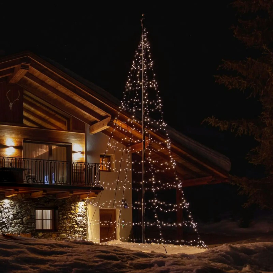 Twinkly - LED RGBW vanjsko podesivo božićno drvce LIGHT TREE 750xLED 4m IP44 Wi-Fi