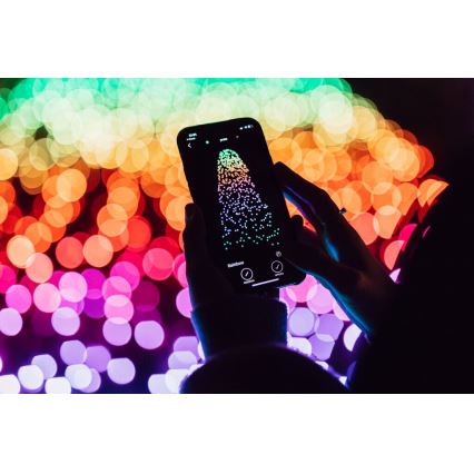 Twinkly - LED RGB Prigušive vanjske božićne lampice STRINGS 100xLED 11,5m IP44 Wi-Fi