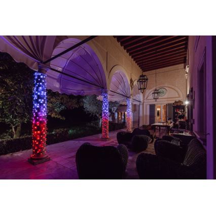 Twinkly - LED RGB Prigušive vanjske božićne lampice STRINGS 100xLED 11,5m IP44 Wi-Fi