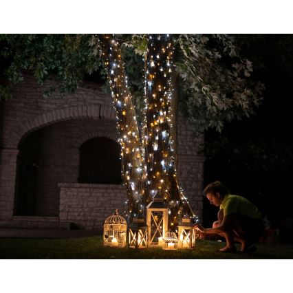 Twinkly - LED Prigušive vanjske božićne lampice STRINGS 250xLED 23,5m IP44 Wi-Fi