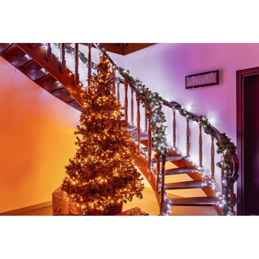 Twinkly - LED Prigušive vanjske božićne lampice STRINGS 250xLED 23,5m IP44 Wi-Fi