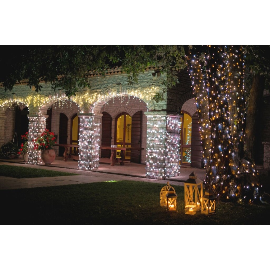 Twinkly - LED Prigušive vanjske božićne lampice STRINGS 250xLED 23,5m IP44 Wi-Fi