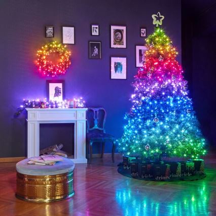 Twinkly - LED RGBW s mogućnošću prigušivanja vanjski niz STRINGS 250xLED 23,5m IP44 Wi-Fi