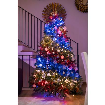 Twinkly - LED RGBW Prigušive vanjske božićne lampice STRINGS 250xLED 23,5m IP44 Wi-Fi