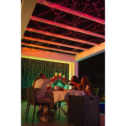 Twinkly - LED RGBW Prigušive vanjske božićne lampice STRINGS 250xLED 23,5m IP44 Wi-Fi