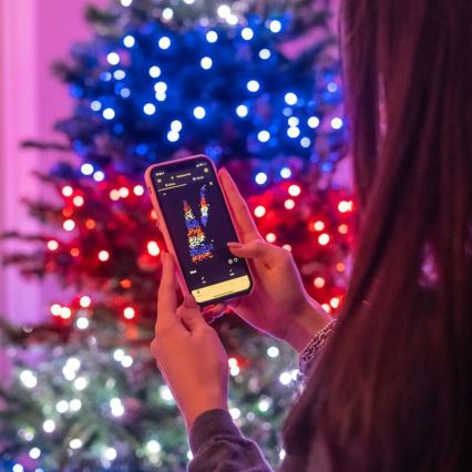 Twinkly - LED RGBW Prigušive vanjske božićne lampice STRINGS 250xLED 23,5m IP44 Wi-Fi