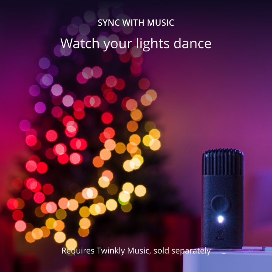 Twinkly - LED RGB Prigušive vanjske božićne lampice STRINGS 750xLED 63,5m IP44 Wi-Fi