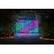 Twinkly - LED RGBW Prigušiva vanjska božićna svjetlosna zavjesa CURTAIN 210xLED 6,1m IP44 Wi-Fi