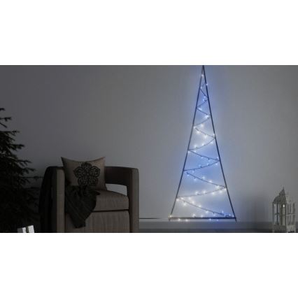 Twinkly - LED RGBW Prigušivo vanjsko božićno drvce LIGHT TREE 70xLED IP44 Wi-Fi