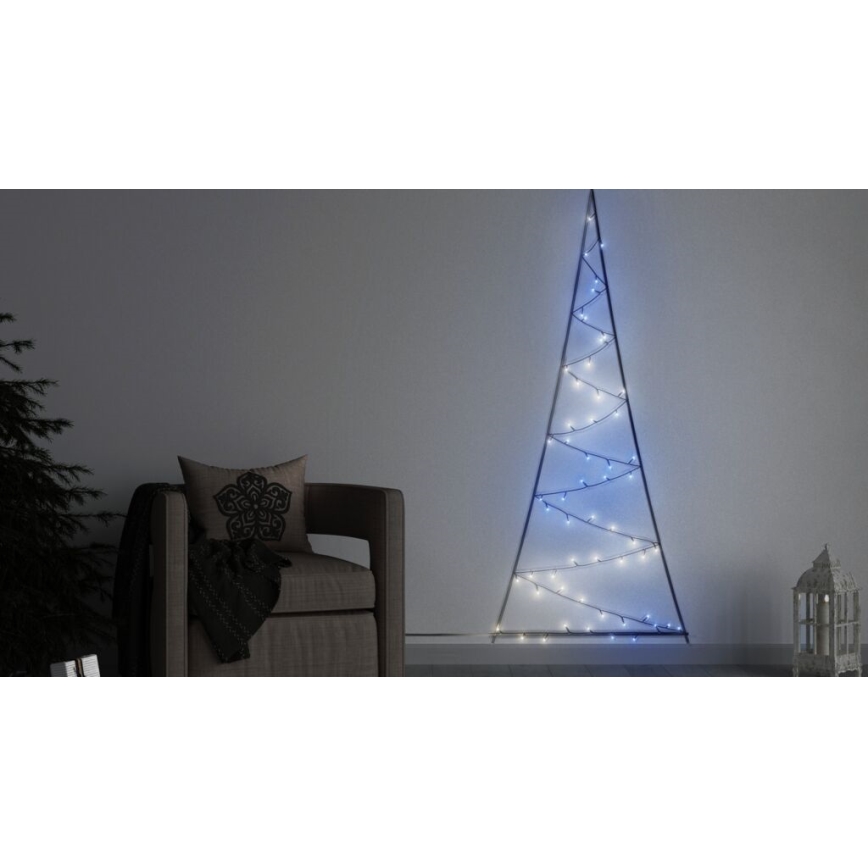 Twinkly - LED RGBW Prigušivo vanjsko božićno drvce LIGHT TREE 70xLED IP44 Wi-Fi