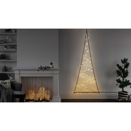 Twinkly - LED RGBW Prigušivo vanjsko božićno drvce LIGHT TREE 70xLED IP44 Wi-Fi