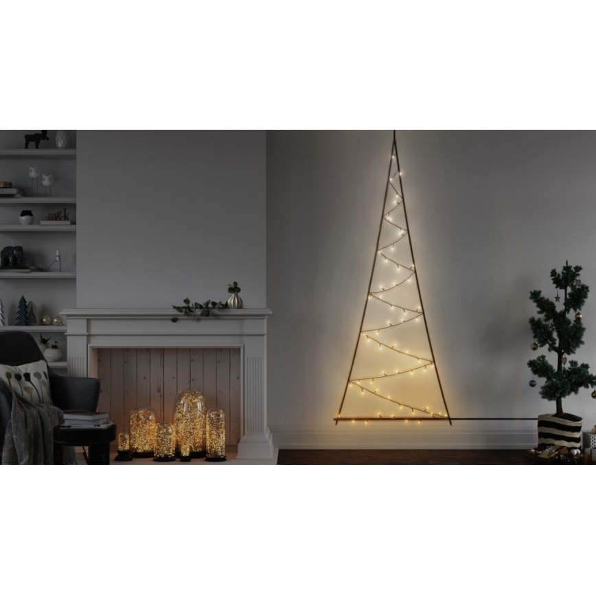 Twinkly - LED RGBW Prigušivo vanjsko božićno drvce LIGHT TREE 70xLED IP44 Wi-Fi