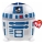 TY - Plišana igračka Squishy R2D2 Star Wars 22 cm