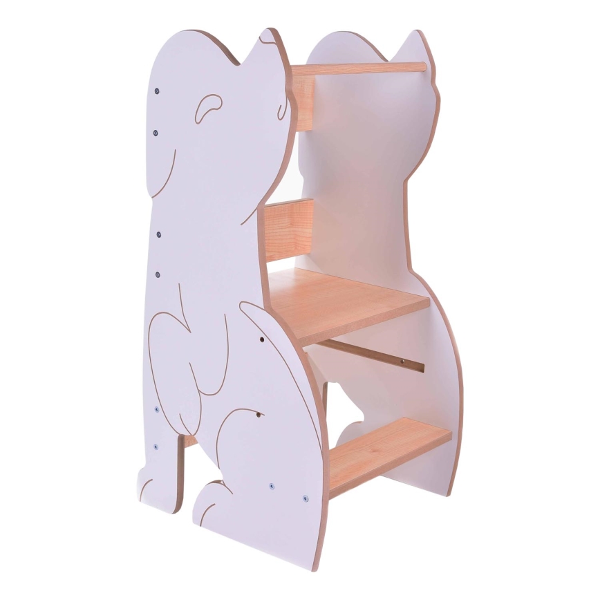 Učeća kula WOLF bijela/javor