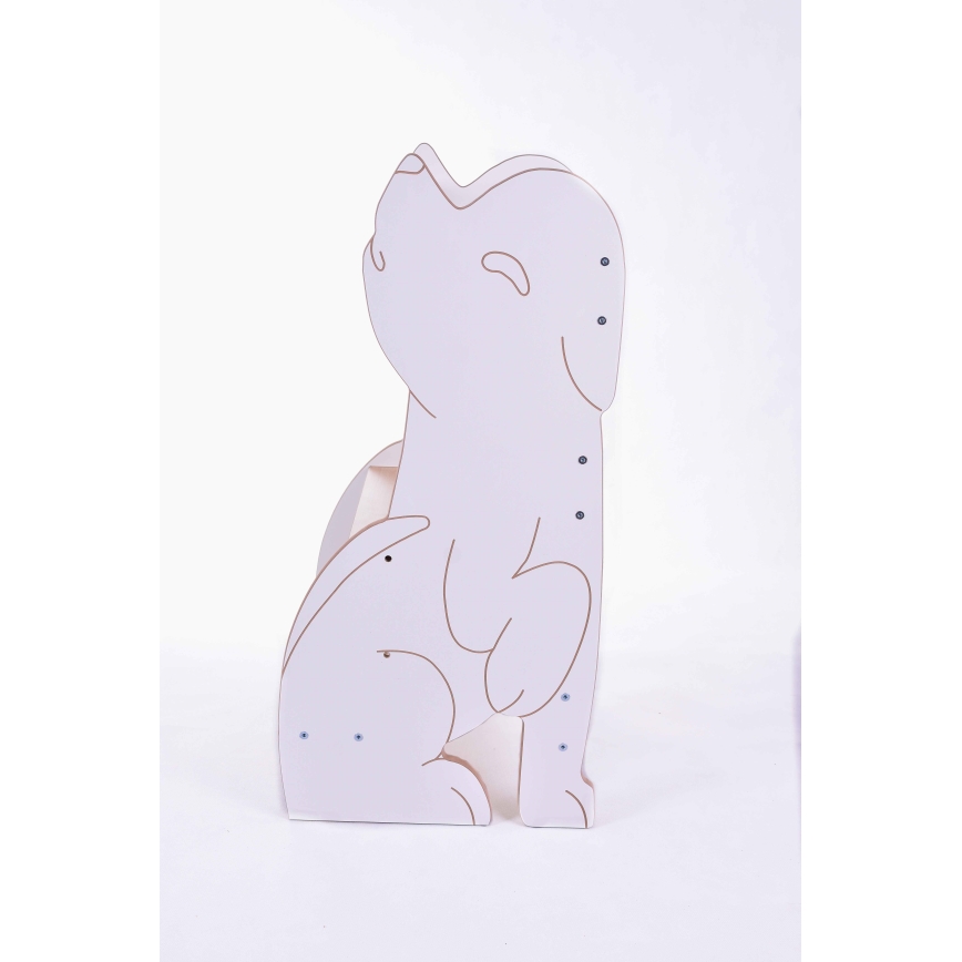 Učeća kula WOLF bijela/javor