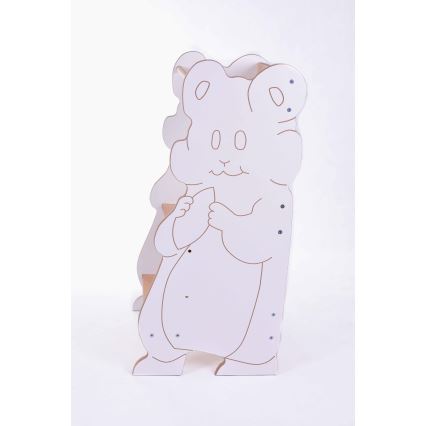 Učenička toranj HAMSTER bijela/javor