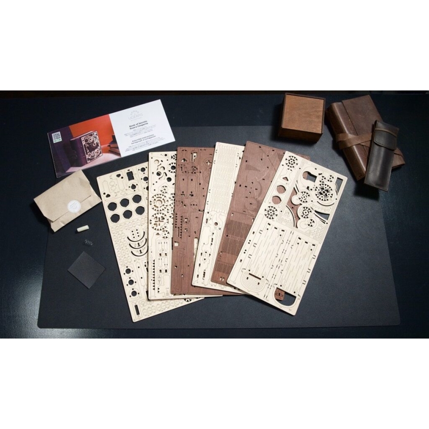 Ugears - 3D drvena mehanička slagalica Knjiga tajni