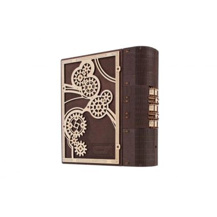 Ugears - 3D drvena mehanička slagalica Knjiga tajni