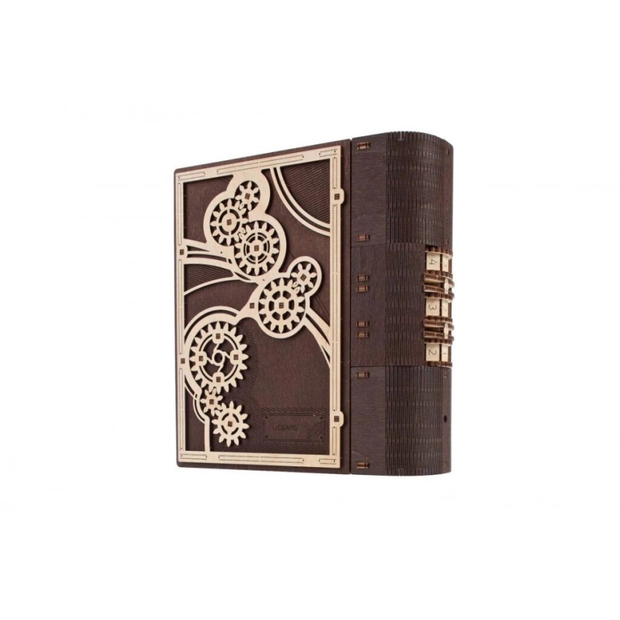 Ugears - 3D drvena mehanička slagalica Knjiga tajni