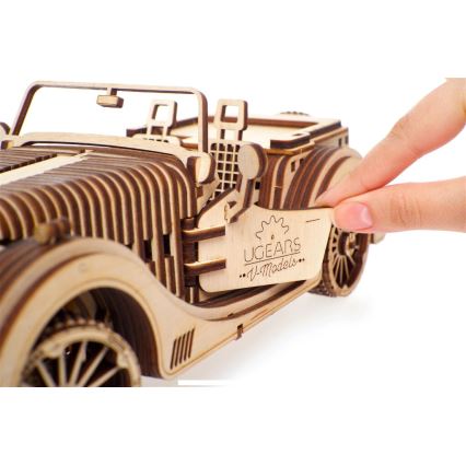 Ugears - 3D drvene mehaničke puzzle Automobil roadster