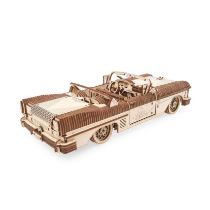 Ugears - 3D drvene mehaničke puzzle Cabriolet