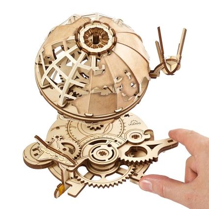 Ugears - 3D drvene mehaničke puzzle Globus