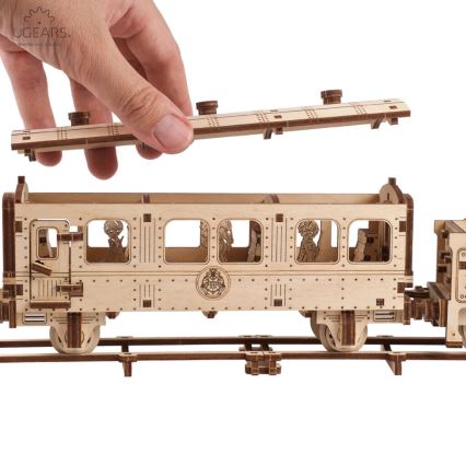 Ugears - 3D drvene mehaničke puzzle Harry Potter Hogwarts Express