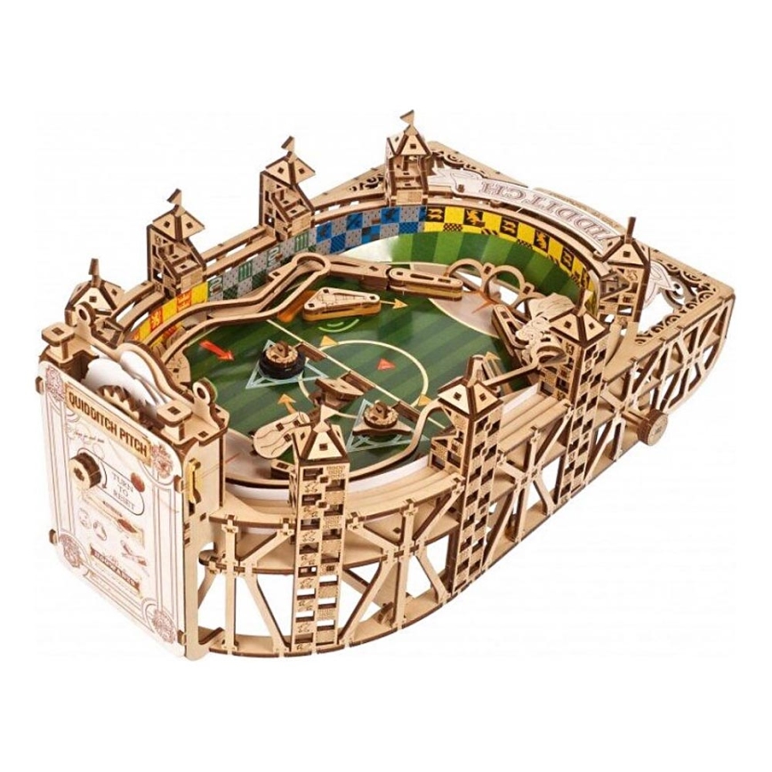 Ugears - 3D drvene mehaničke puzzle Harry Potter Quidditch fliper