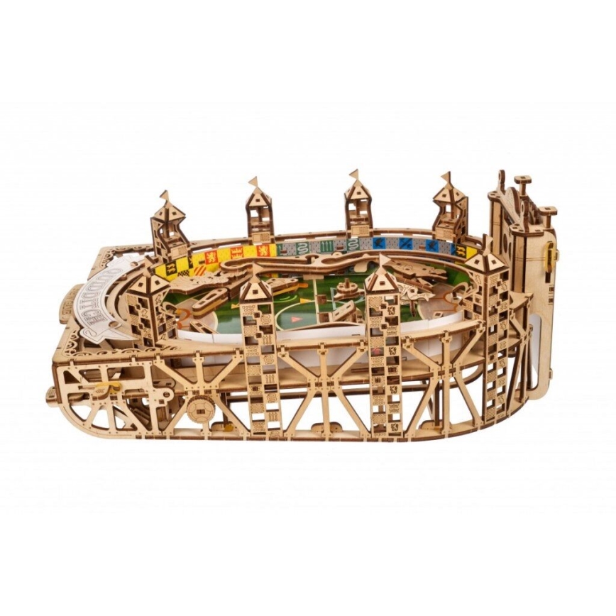 Ugears - 3D drvene mehaničke puzzle Harry Potter Quidditch fliper