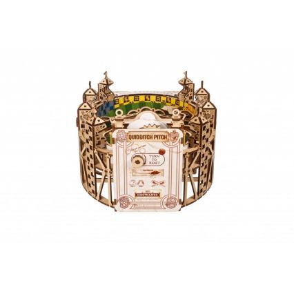 Ugears - 3D drvene mehaničke puzzle Harry Potter Quidditch fliper
