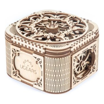 Ugears - 3D drvene mehaničke puzzle Kutija za nakit