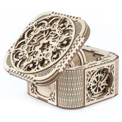 Ugears - 3D drvene mehaničke puzzle Kutija za nakit