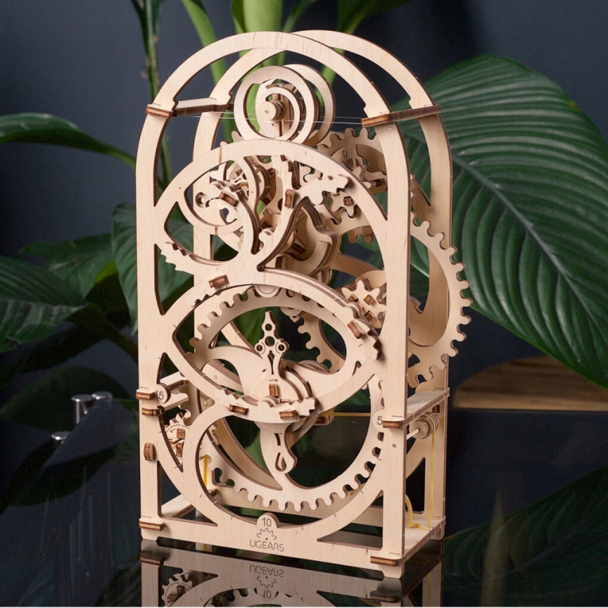 Ugears - 3D drvene mehaničke puzzle Satni mehanizam