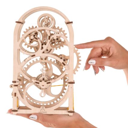 Ugears - 3D drvene mehaničke puzzle Satni mehanizam