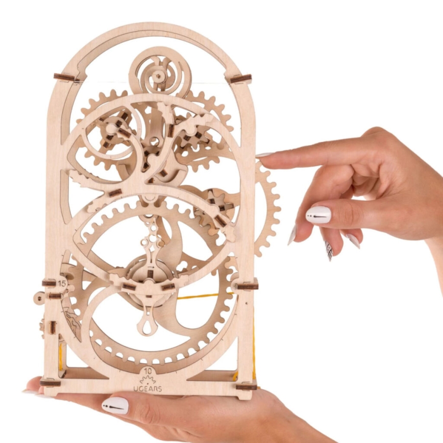 Ugears - 3D drvene mehaničke puzzle Satni mehanizam