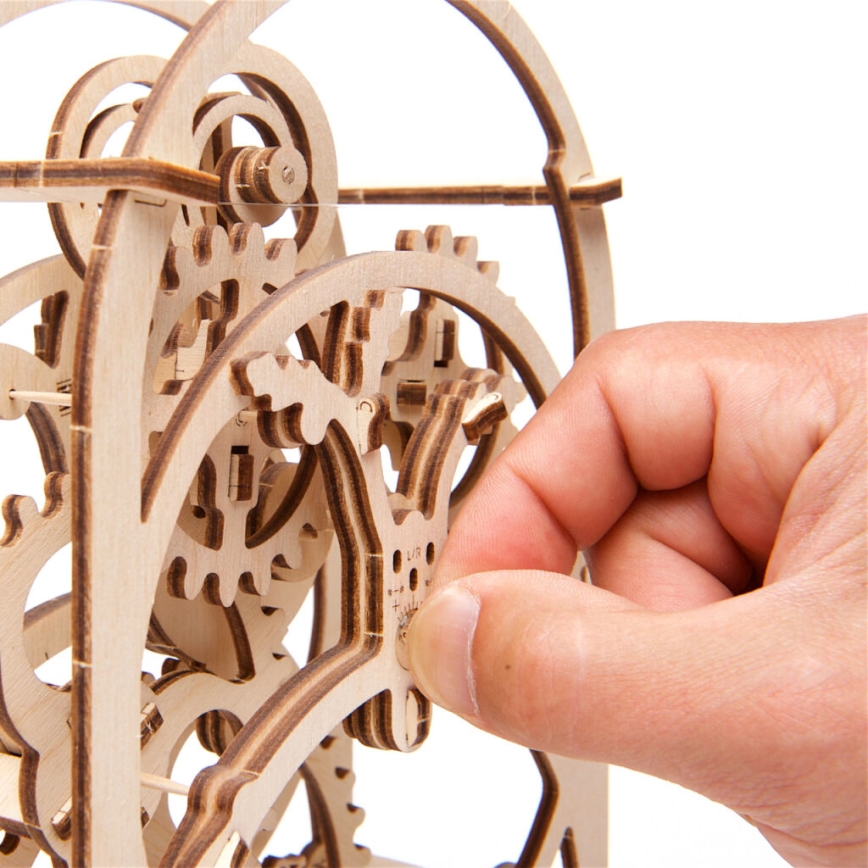 Ugears - 3D drvene mehaničke puzzle Satni mehanizam