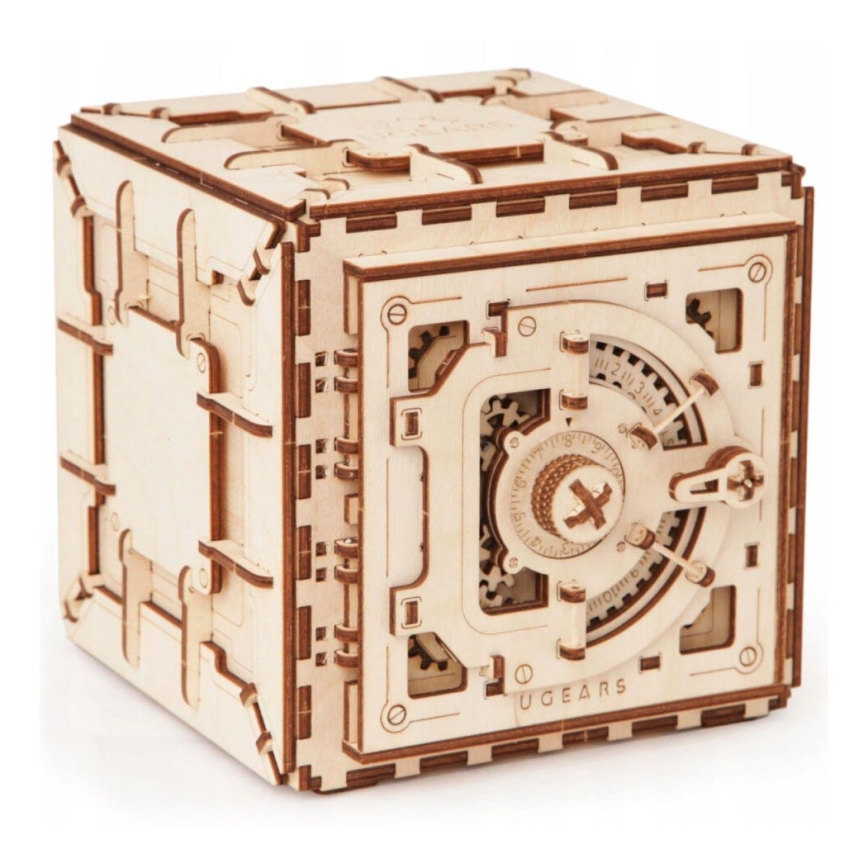 Ugears - 3D drvene mehaničke puzzle Sef