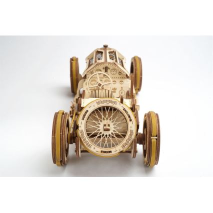 Ugears - 3D drvene mehaničke puzzle U9 Automobil Grand Prix