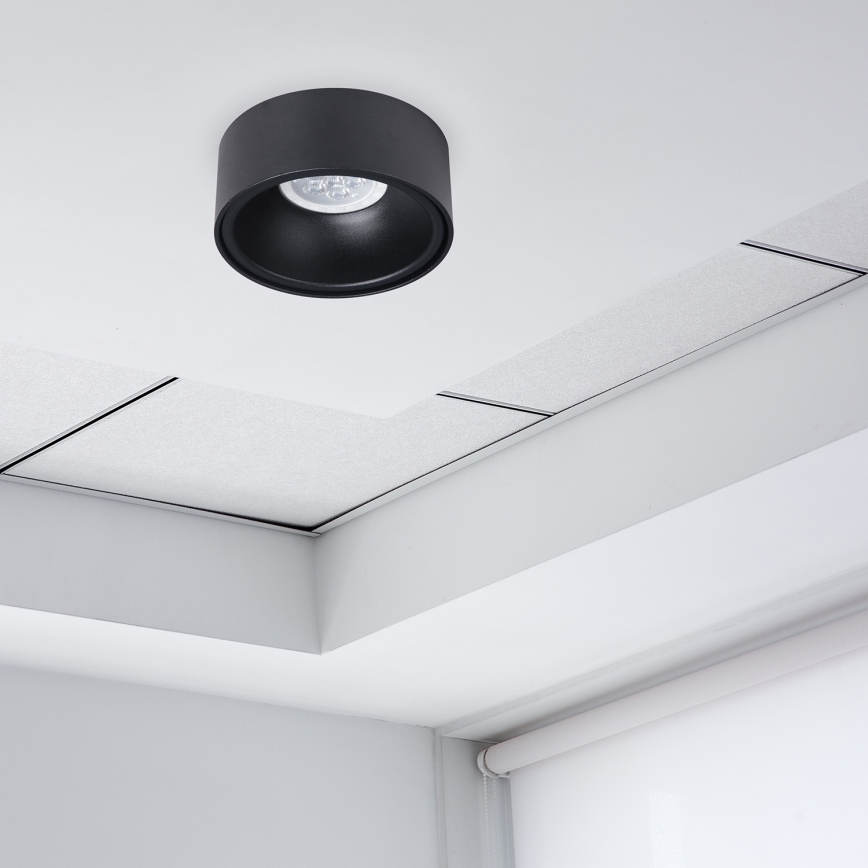 Ugradbena reflektorska svjetiljka BALI 1xGU5,3/MR16/25W/12V okrugla crna