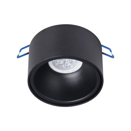 Ugradbena reflektorska svjetiljka BALI 1xGU5,3/MR16/25W/12V okrugla crna