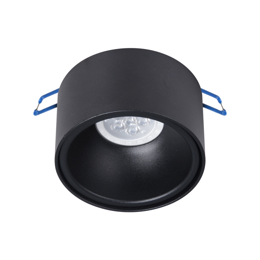 Ugradbena reflektorska svjetiljka BALI 1xGU5,3/MR16/25W/12V okrugla crna